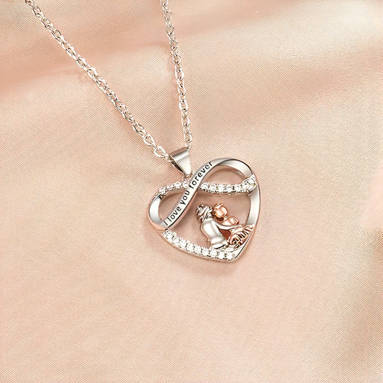 GrandDazzle™ | Halsband med kärleksfullt hjärta till barnbarn - Image 5