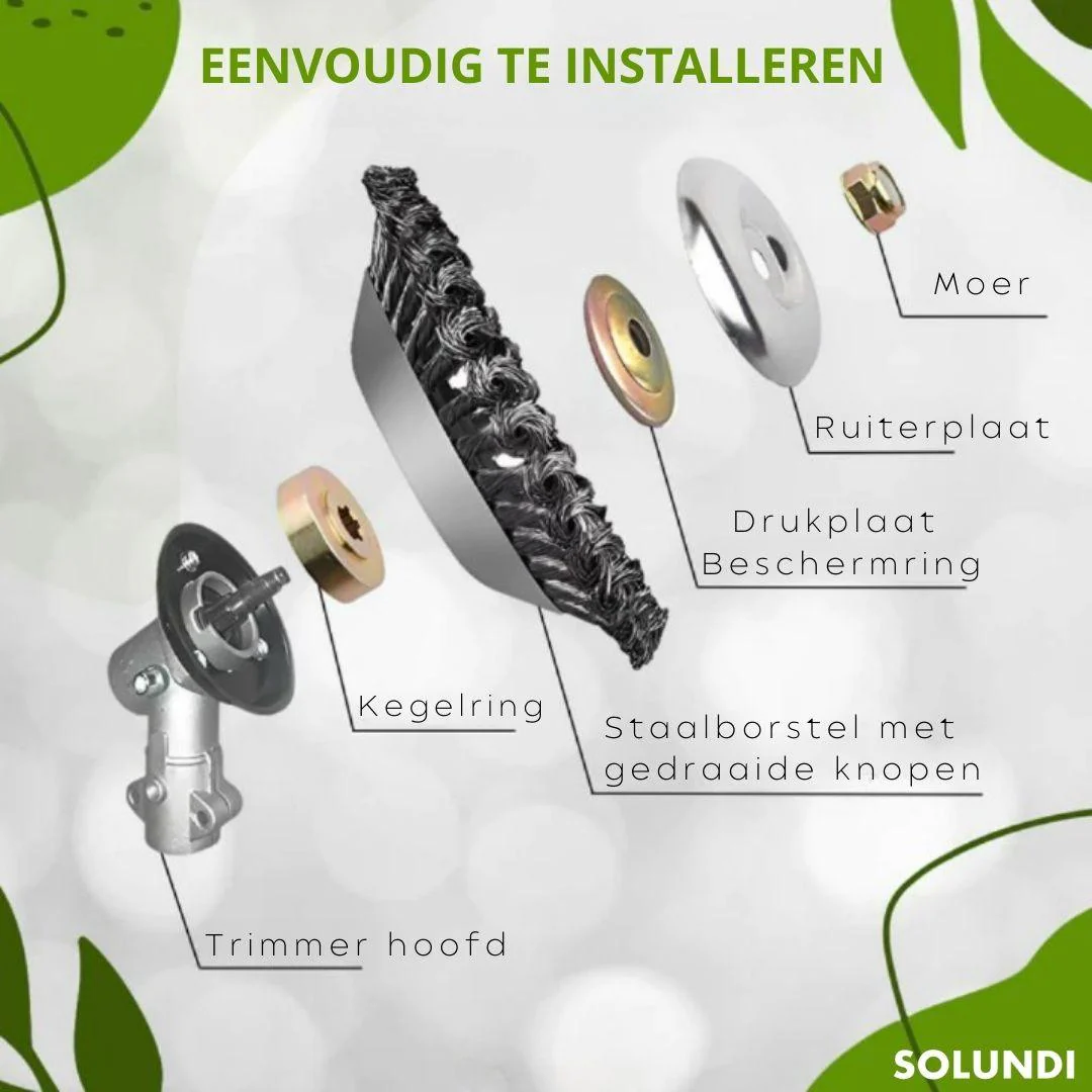 TILLFÄLLIGT 50% RABATT | GrassGuard™ - Trimma ogräs och gräs på nolltid! - Image 3