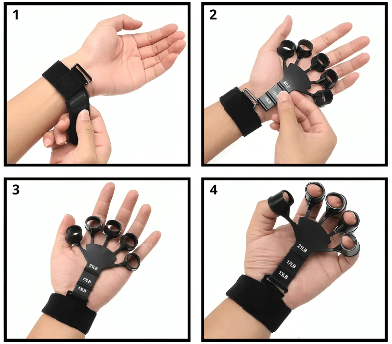 GripBoost™ | Fitnesstränare med Power grip - Image 3