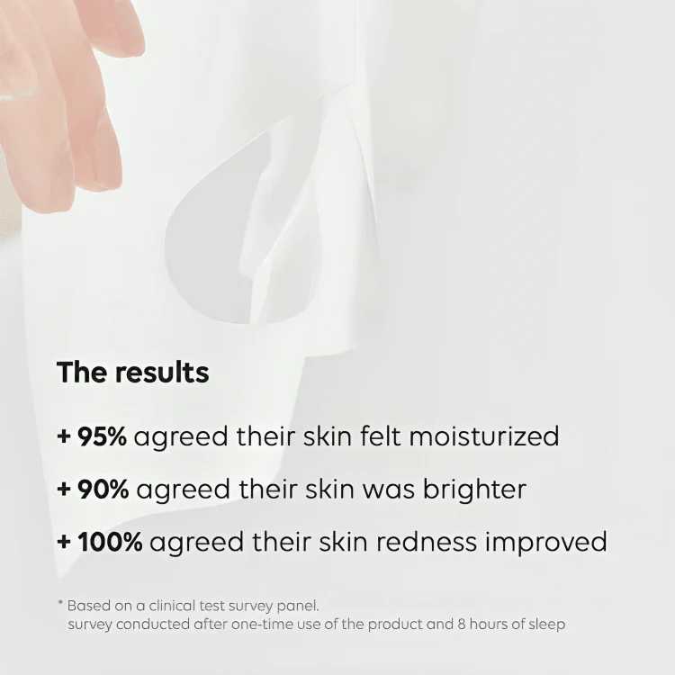 TILLFÄLLIGT 50% RABATT | HydraGlow™ | Bio kollagen ansiktsmask - Image 6