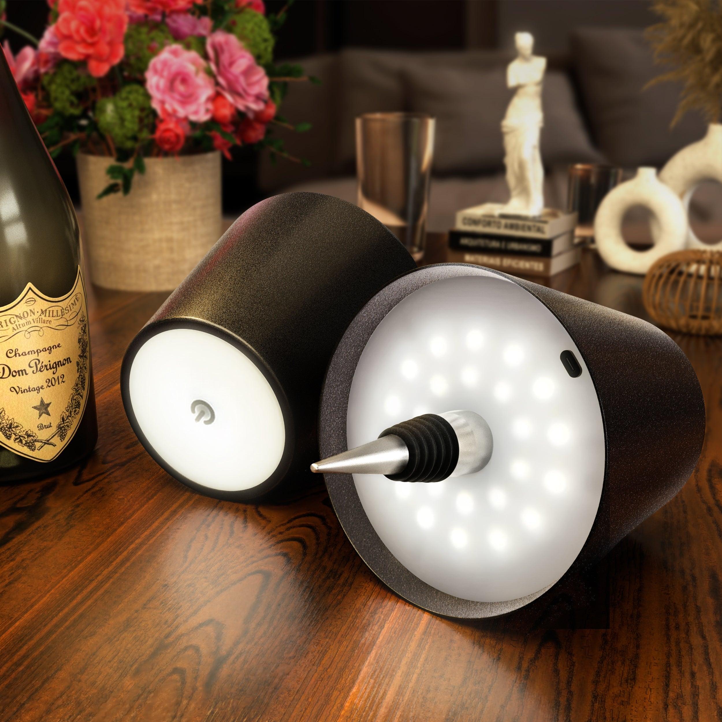TILLFÄLLIGT 50% RABATT | IllumiFlask™ | Trådlös flasklampa - Image 2