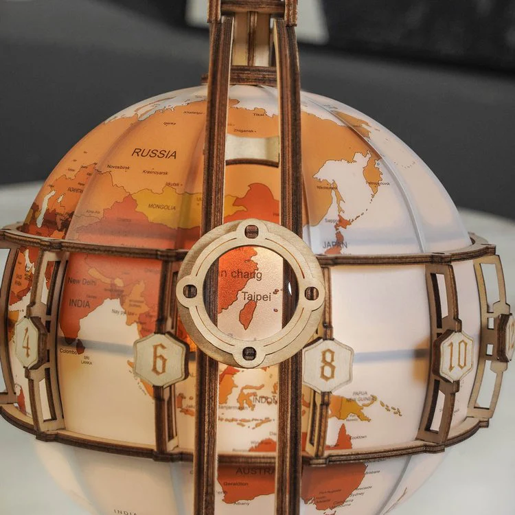 TILLFÄLLIGT 50% RABATT | IllumiGlobe™ | Glödande 3D-glob pussel lampa - Image 4