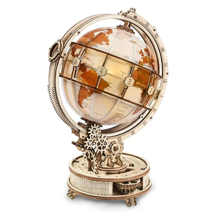 TILLFÄLLIGT 50% RABATT | IllumiGlobe™ | Glödande 3D-glob pussel lampa - Image 7