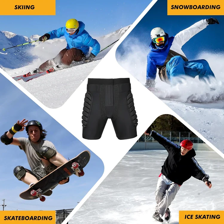 TILLFÄLLIGT 50% RABATT | ImpactGuard™ | Höft- och rumpvadderade skyddsshorts - Image 6