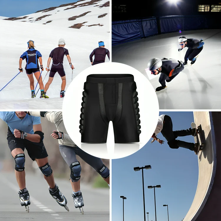 TILLFÄLLIGT 50% RABATT | ImpactGuard™ | Höft- och rumpvadderade skyddsshorts - Image 7