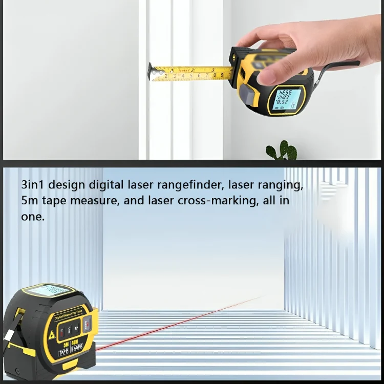 TILLFÄLLIGT 50% RABATT | InfraTape™ | 3-i-1 Precisionslaser-måttband - Image 3