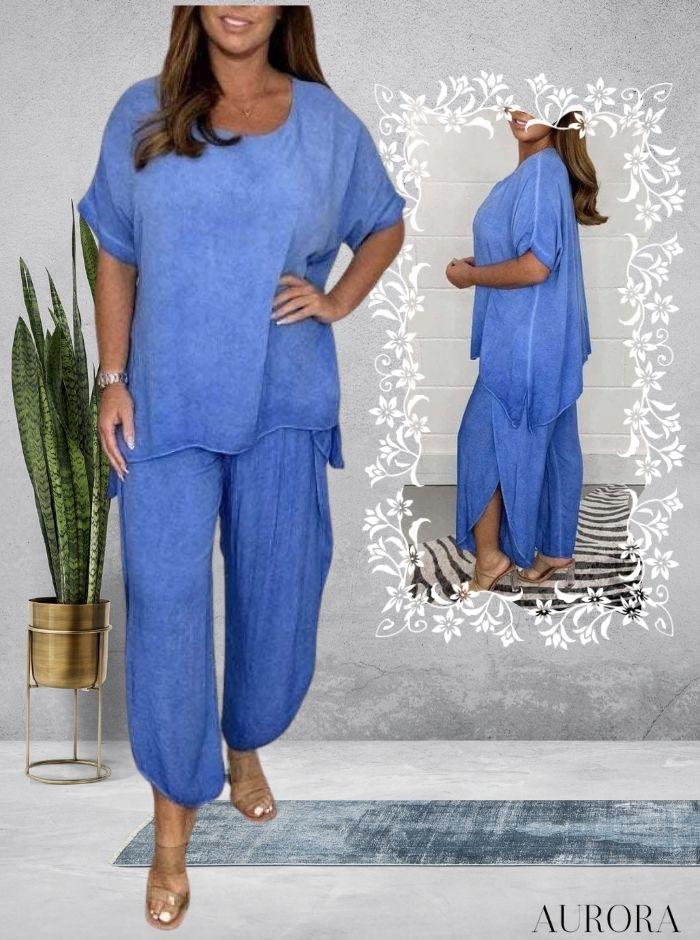 TILLFÄLLIGT 50% RABATT | Jasmine™ - Löst skuren tvådelad kostym - Image 5