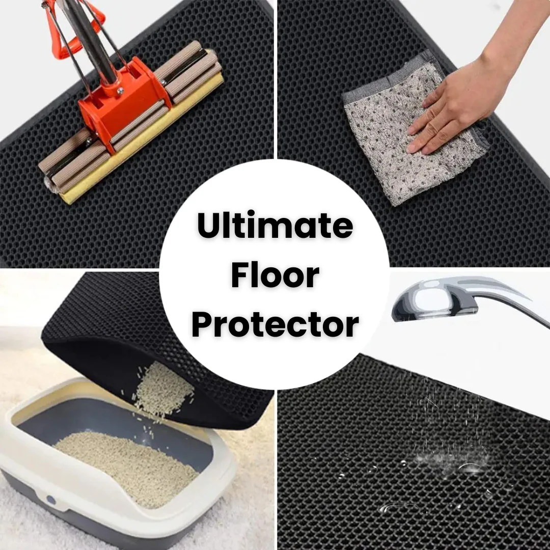 TILLFÄLLIGT 50% RABATT | LitterCatcher™ | Kattsandsmatta - Image 5