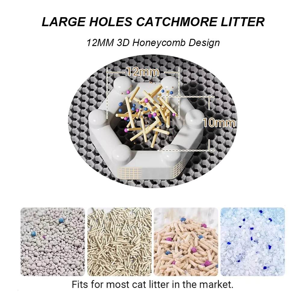 TILLFÄLLIGT 50% RABATT | LitterCatcher™ | Kattsandsmatta - Image 8