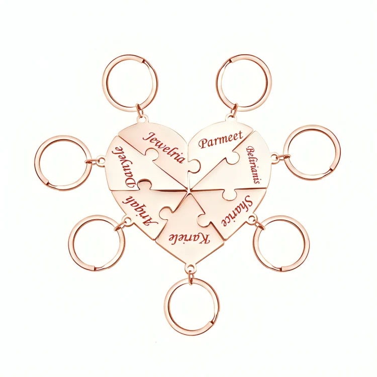 LoveFragment™ | Personligt hjärtpusselhalsband - Image 15