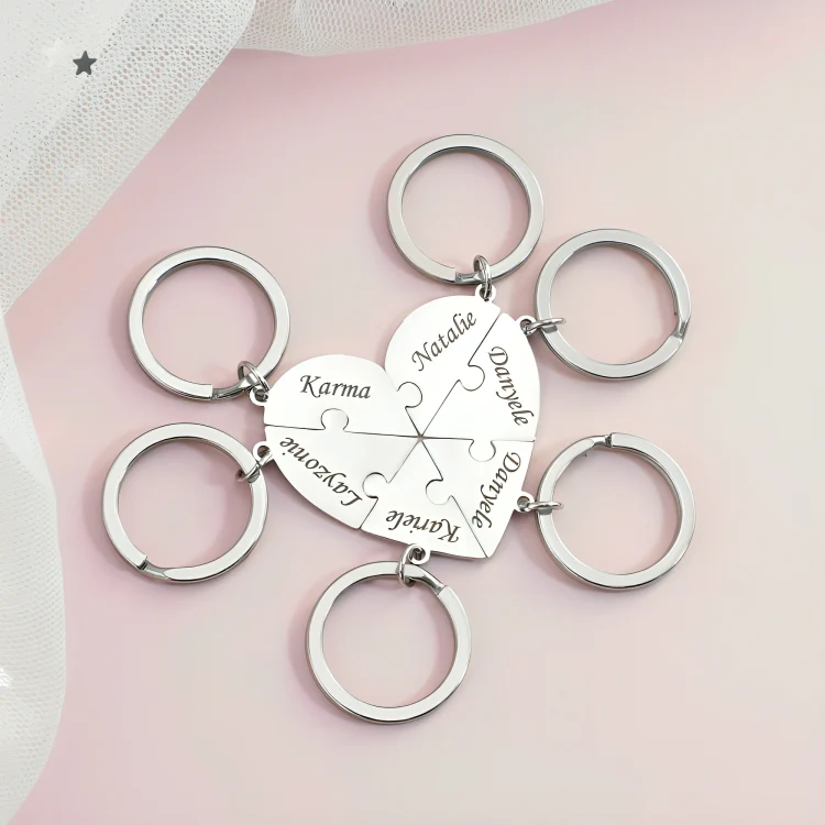 LoveFragment™ | Personligt hjärtpusselhalsband - Image 6