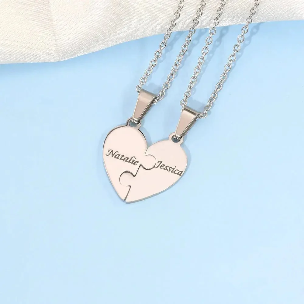LoveFragment™ | Personligt hjärtpusselhalsband - Image 7