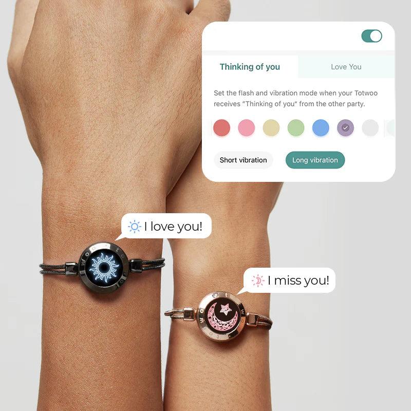 LovePulse™ | Smarta touch-armband för långa avstånd - Image 4
