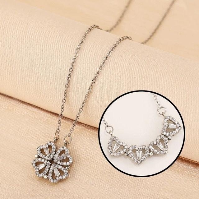 LuckyHeart™ | Magiskt Magnetiskt Klöverhjärthalsband - Image 10