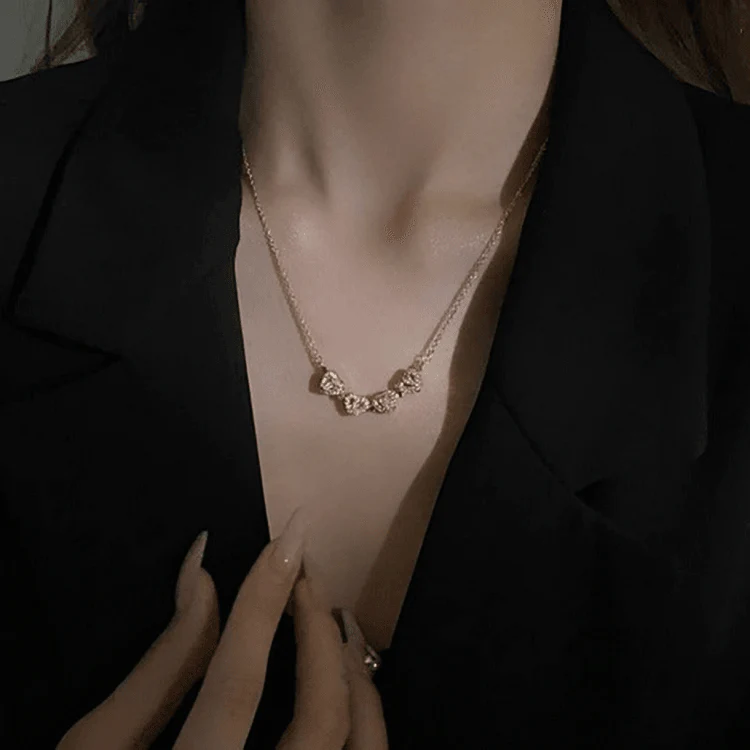 LuckyHeart™ | Magiskt Magnetiskt Klöverhjärthalsband - Image 3