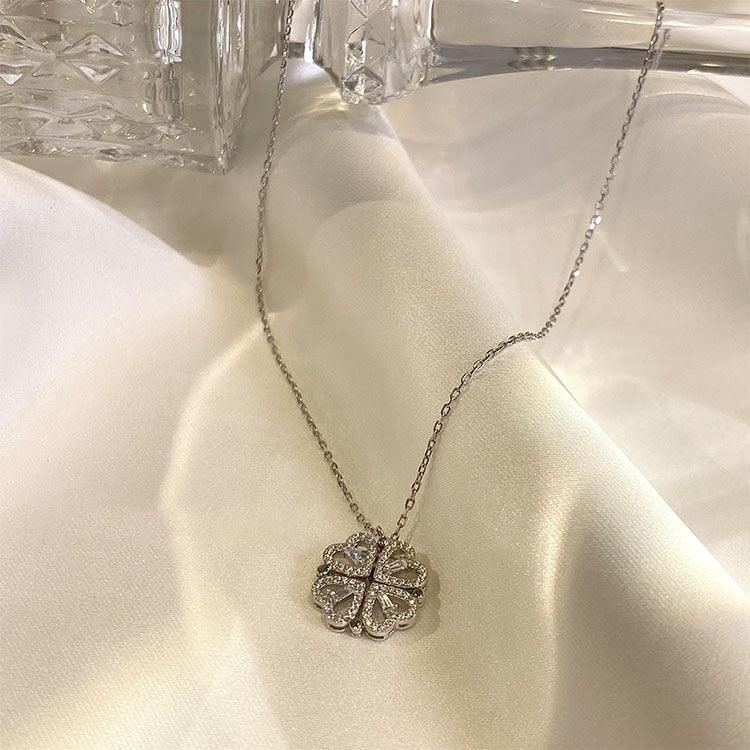 LuckyHeart™ | Magiskt Magnetiskt Klöverhjärthalsband - Image 9