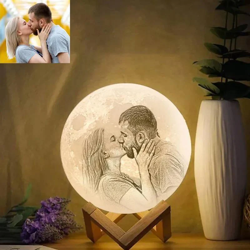 LunaMemoir™ | Personlig 3D-månlampa - Image 3