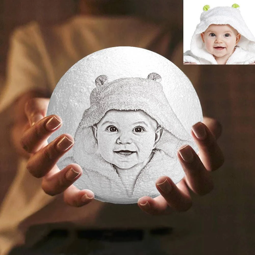 LunaMemoir™ | Personlig 3D-månlampa - Image 4