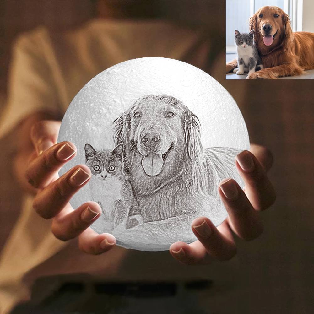 LunaMemoir™ | Personlig 3D-månlampa - Image 5