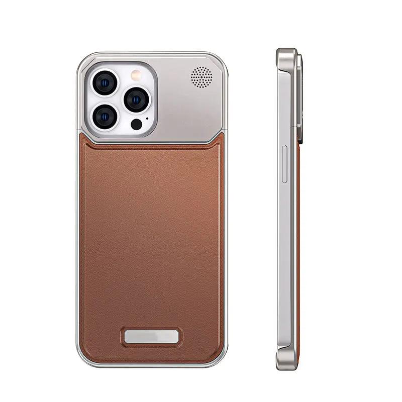LuxeCase™ | Snyggt mobilskal i läder och aluminium - Image 8