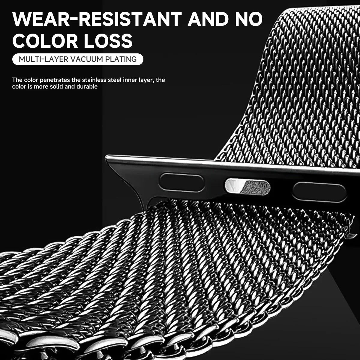 LuxeStrap™ | Elegant klockarmband med meshögla - Image 2