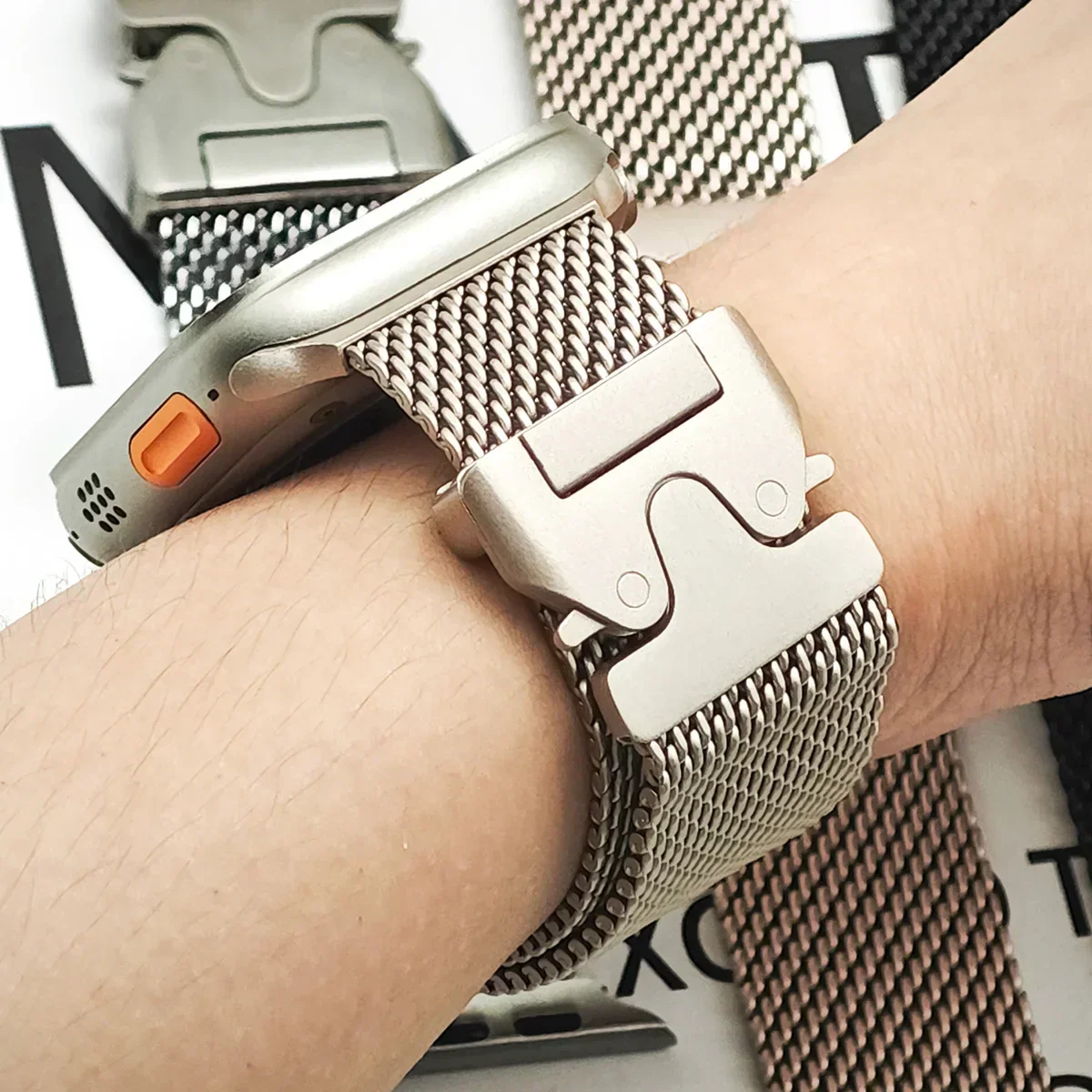 LuxeStrap™ | Elegant klockarmband med meshögla - Image 6