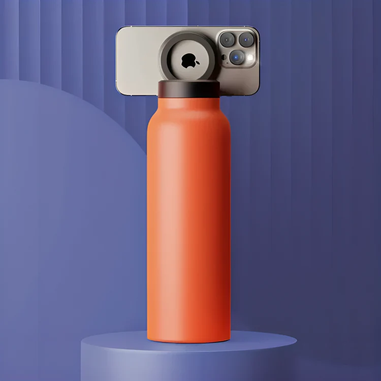 MagFlask™ | Magnetisk telefonhållare Isolerad vattenflaska - Image 4
