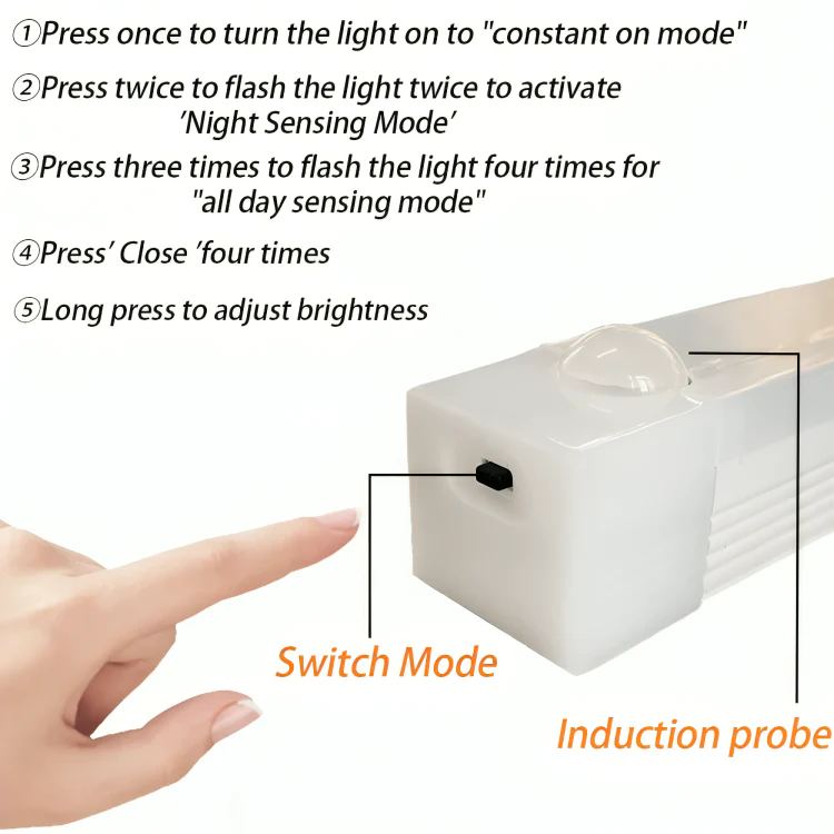 MotionGlow™ | Rörelsedetektor Trådlös LED-nattlampa - Image 8