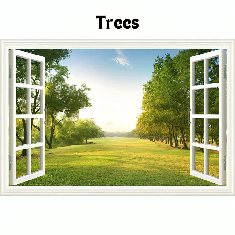 NatureScape™ | Vattentäta landskap väggdekaler - Image 5