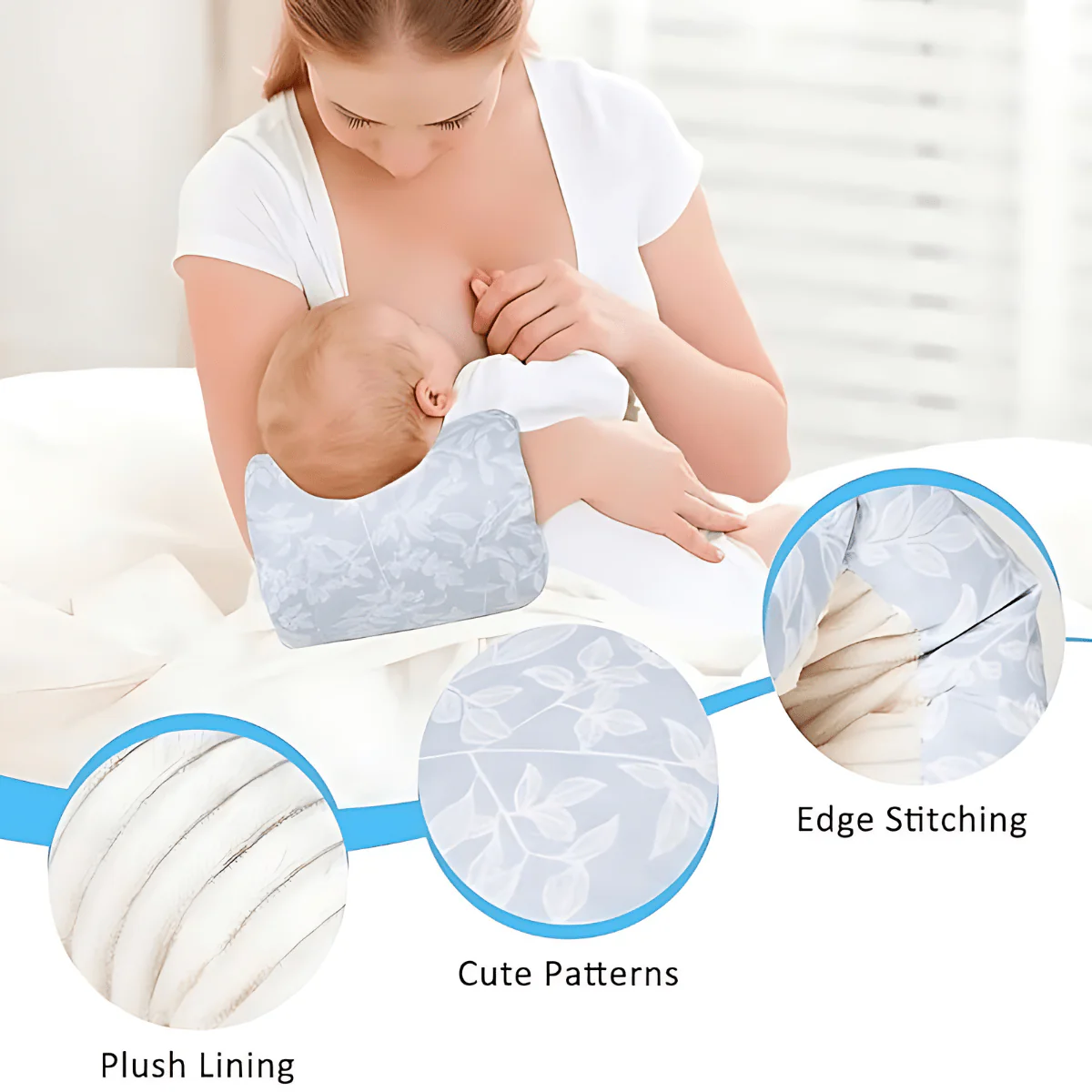 NurturePillow™ | Amningskudde armstöd för spädbarn - Image 4