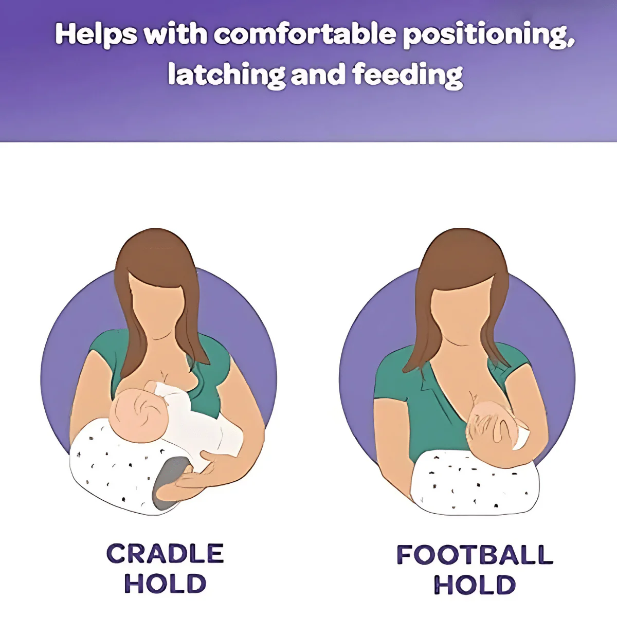 NurturePillow™ | Amningskudde armstöd för spädbarn - Image 6