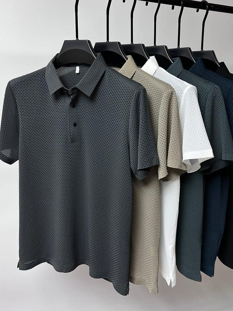 Orion™ | Högkvalitativt Ice Silk Polo för män - Image 3