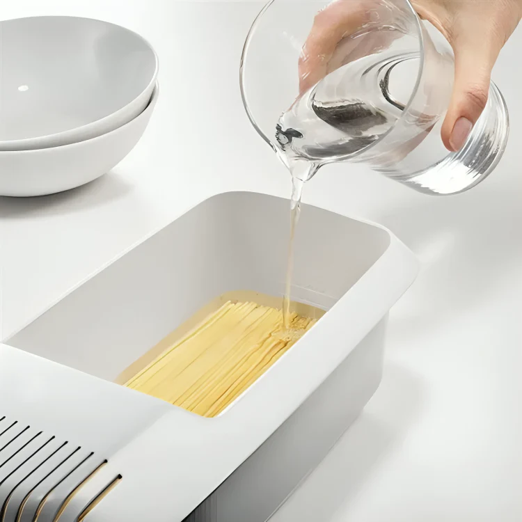 PastaExpress™ | Värmetålig Mikrovågspastaavhällare - Image 4