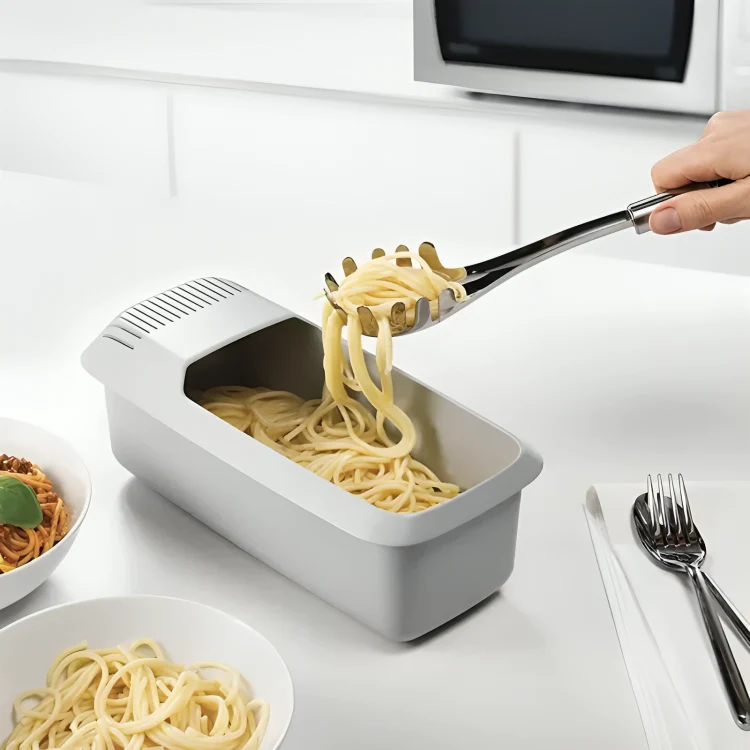 PastaExpress™ | Värmetålig Mikrovågspastaavhällare - Image 6