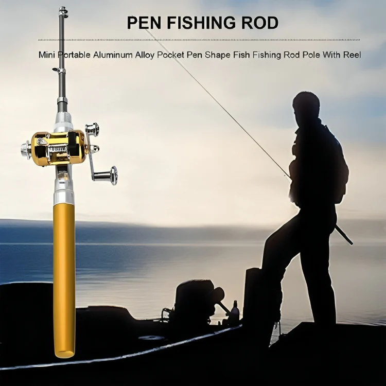 TILLFÄLLIGT 50% RABATT | PenRod™ | Bärbart minifiskespö - Image 2