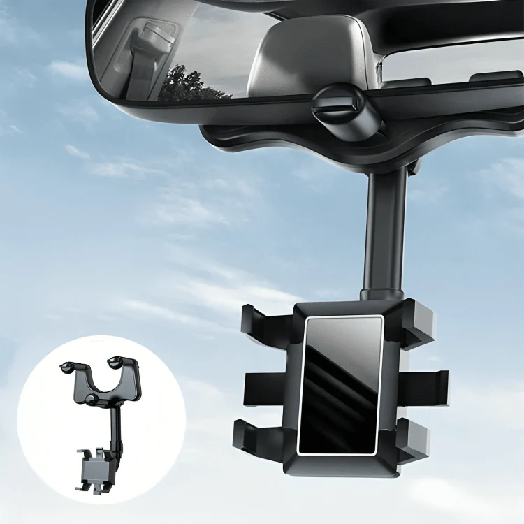 TILLFÄLLIGT 50% RABATT | PhoneGrip™ | 360-roterbar biltelefonhållare - Image 8