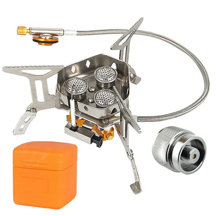 TILLFÄLLIGT 50% RABATT | PortaStove™ | Portabel Vindbeständig Campinggasugn - Image 11
