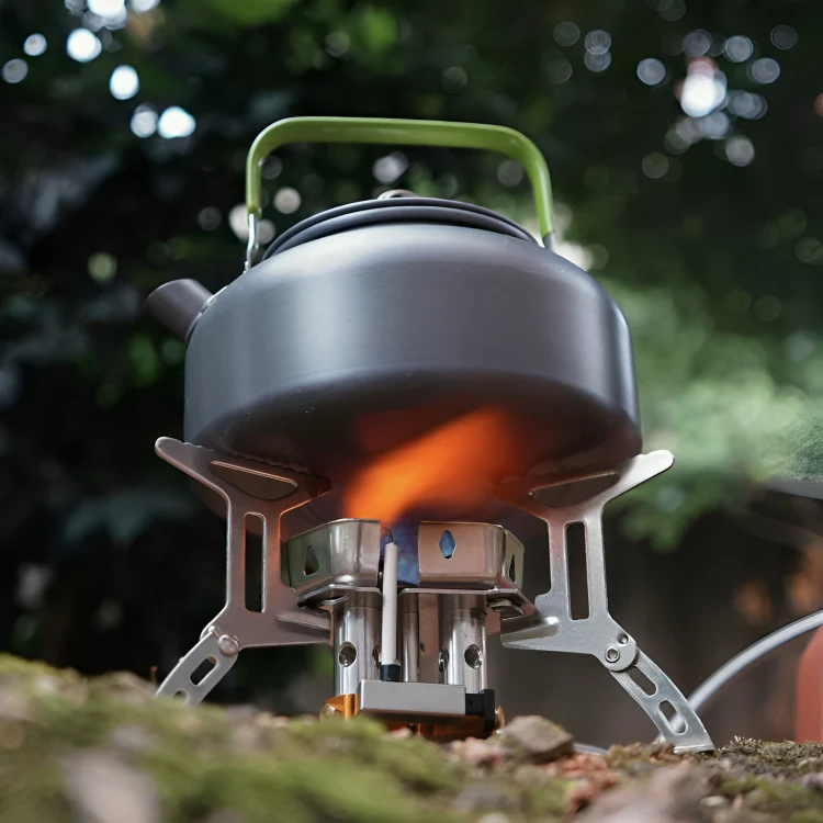 TILLFÄLLIGT 50% RABATT | PortaStove™ | Portabel Vindbeständig Campinggasugn - Image 2