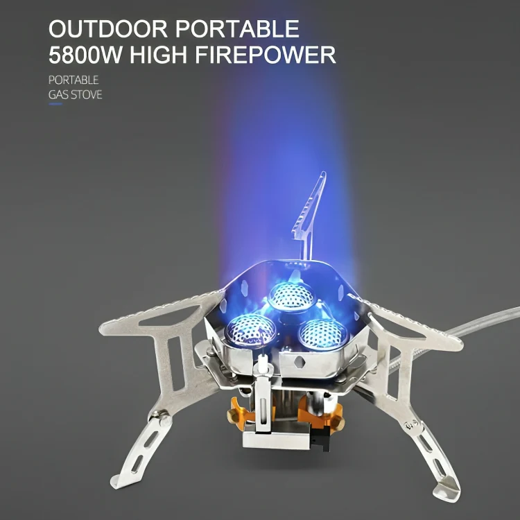 TILLFÄLLIGT 50% RABATT | PortaStove™ | Portabel Vindbeständig Campinggasugn - Image 4