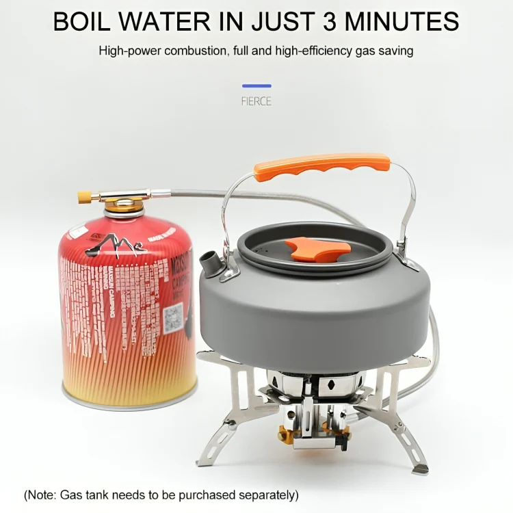 TILLFÄLLIGT 50% RABATT | PortaStove™ | Portabel Vindbeständig Campinggasugn - Image 8