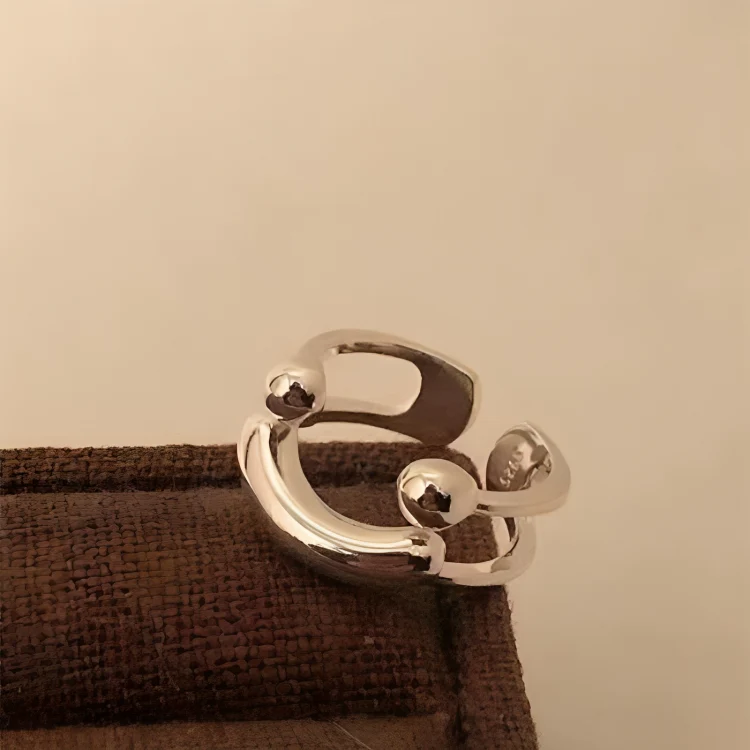 PositiviRing™ | Smiley Justerbar ring - Image 5