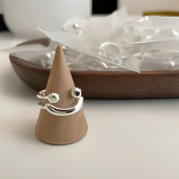 PositiviRing™ | Smiley Justerbar ring - Image 7