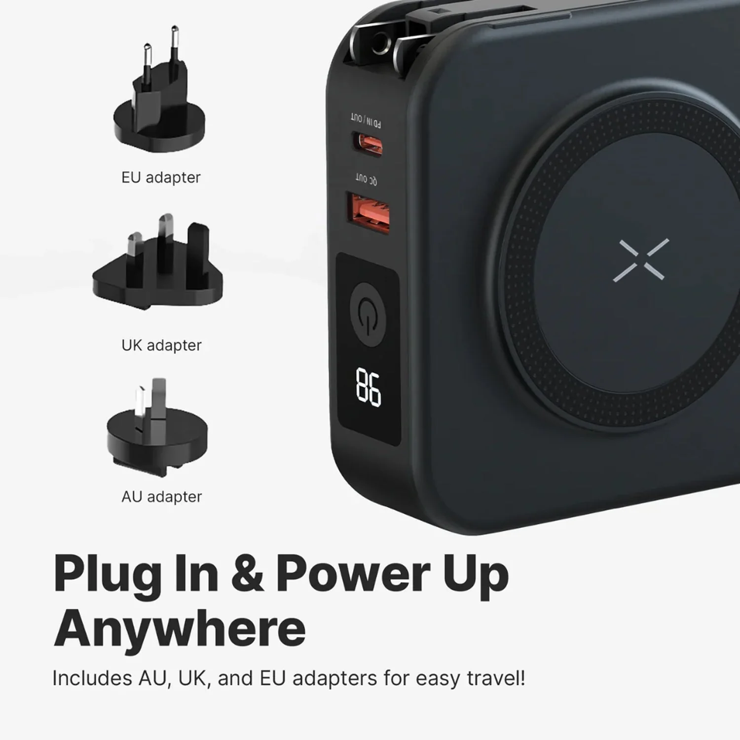 PowerPack™ | Universell powerbank för resor - Image 3