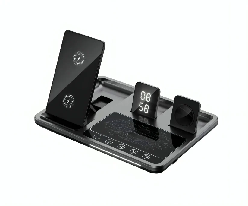 QuadCharge™ | Multifunktionell 4 i 1 trådlös laddare - Image 10