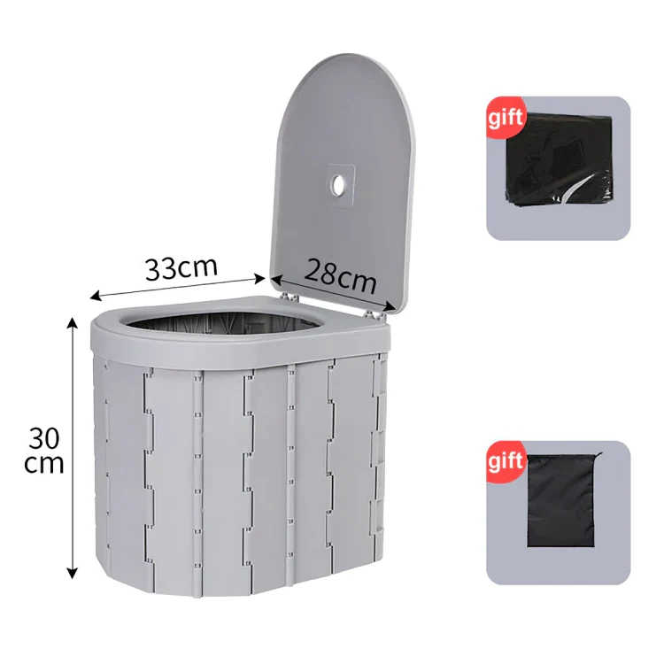 TILLFÄLLIGT 50% RABATT | QuickPotty™ | Bärbar hopfällbar utomhustoalett - Image 14