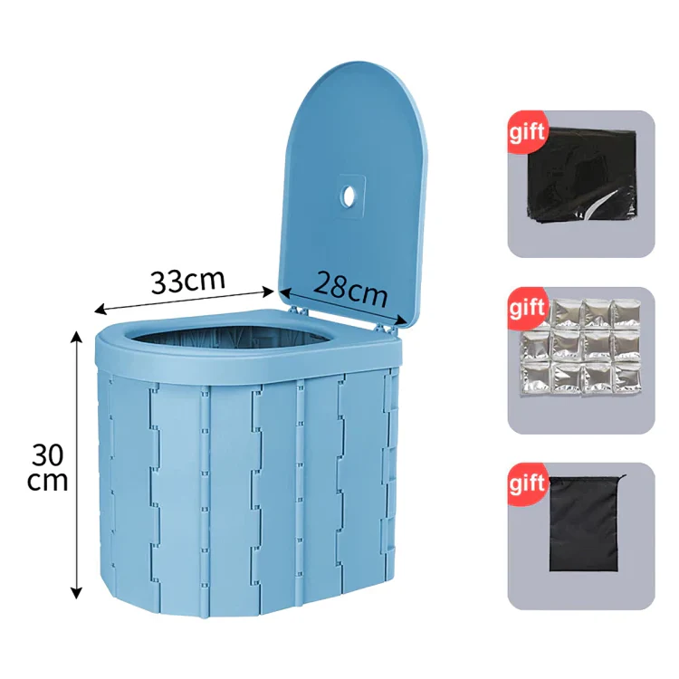 TILLFÄLLIGT 50% RABATT | QuickPotty™ | Bärbar hopfällbar utomhustoalett - Image 16