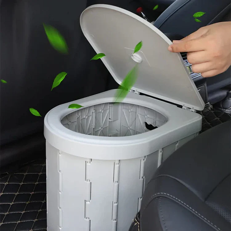 TILLFÄLLIGT 50% RABATT | QuickPotty™ | Bärbar hopfällbar utomhustoalett - Image 2