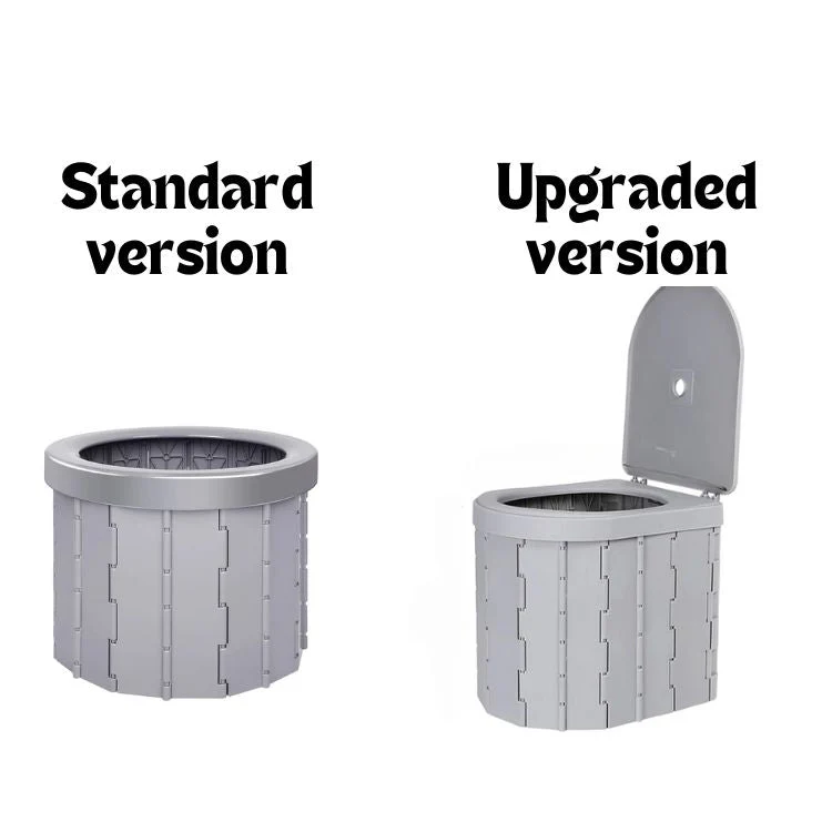 TILLFÄLLIGT 50% RABATT | QuickPotty™ | Bärbar hopfällbar utomhustoalett - Image 8