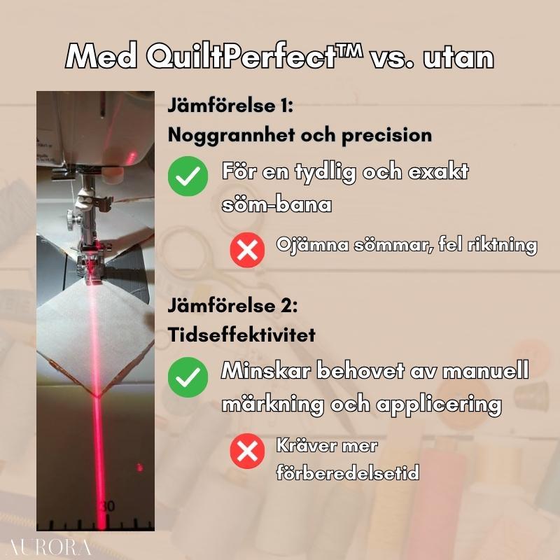 TILLFÄLLIGT 70% RABATT | QuiltPerfect™ - Laser Guide till att sy! - Image 5