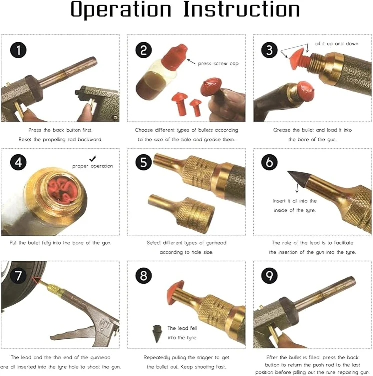 RapidSeal™ | Däckpistol reparationssats - Image 3